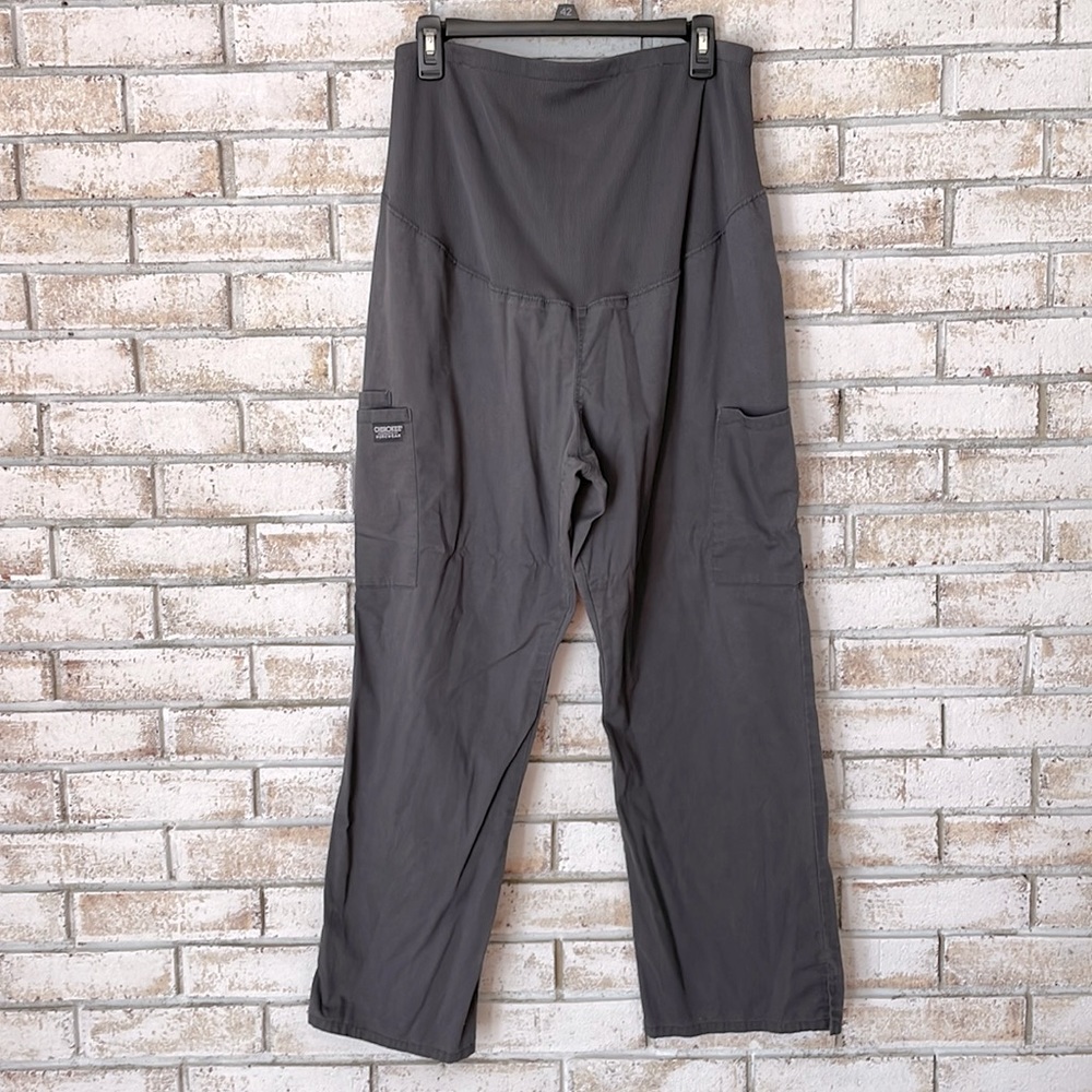 Cherokee Maternity Scrub Pants in Large Petite